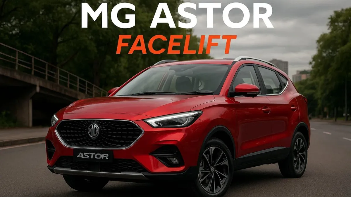 MG Astor Facelift